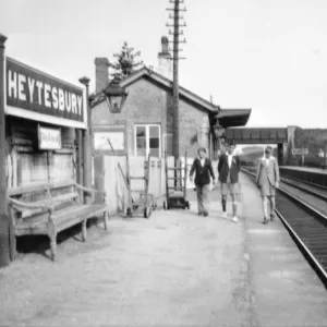 Wiltshire Stations Framed Print Collection: Heytesbury Station