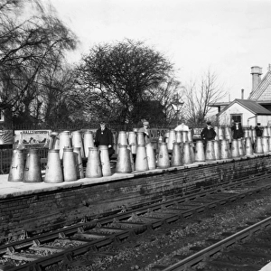 Highbridge Station, Somerset, 1928