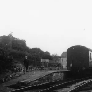 Highworth Station, Wiltshire, 1952