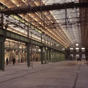 Internal view of B Shed, c1990s