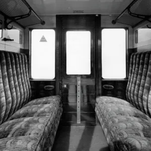 Internal view of brake third carriage No. 1323