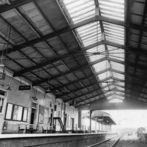 Internal View of Frome Station, Somerset, c. 1970s