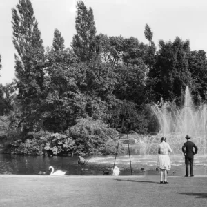 Jephson Gardens, Leamington Spa, 1920s