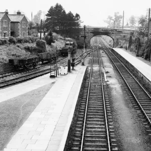 Gloucestershire Stations Canvas Print Collection: Kemble Station