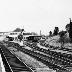 Kemble Station looking towards Stroud, c. 1960s