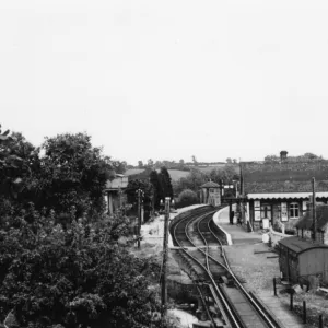 Kington Station, Herefordshire, June 1950