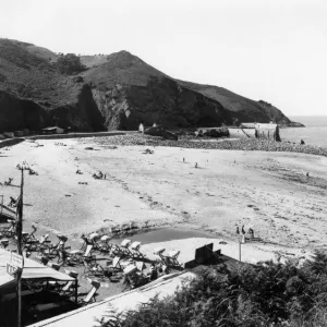 La Greve de Lecq, Jersey, August 1934