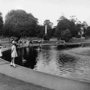 The Lake at Jephson Gardens, Leamington Spa