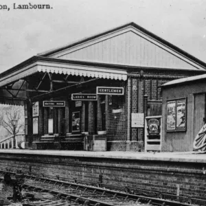 Lambourn Station, c. 1910