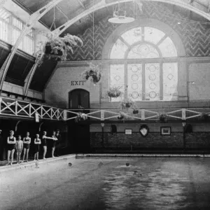 Large Swimming Bath, c1905