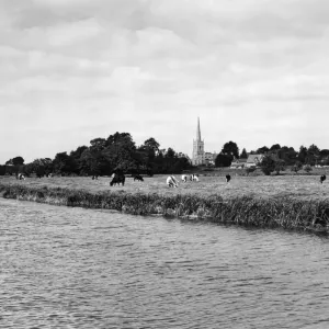 Lechlade, Gloucestershire, September 1948 Lechlade, Gloucestershire, September 1948