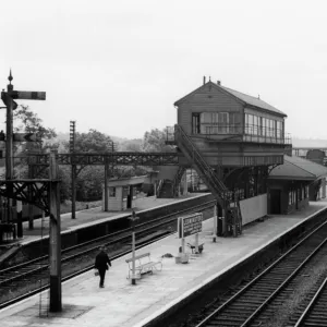 Leominster Station, Herefordshire, 27th June 1950