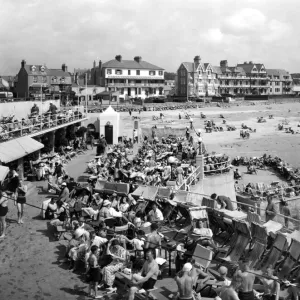 The Lido at St Helier, Jersey, August 1934