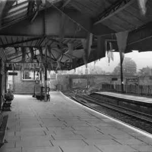 Llangollen Station, Wales, 1950