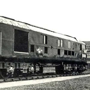 LMS locomotive No. 10000 in British Rail livery in about 1950