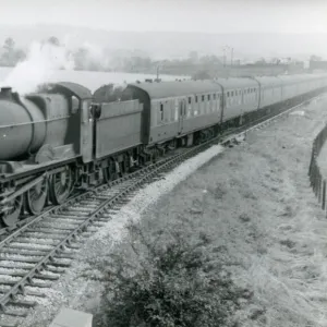 Loco No 6836 Estevarney Grange, at Honeybourne Junction