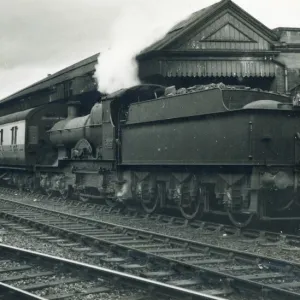 Loco No. 3446 Goldfinch at Stratford on Avon, 1948