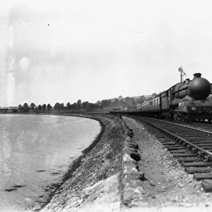 Locomotive No. 6014, King Henry VII, at Bishopsteignton