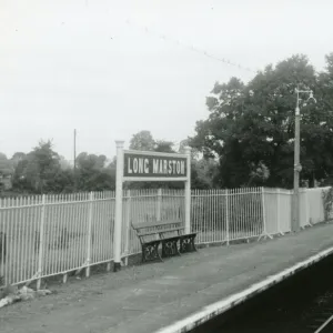 Long Marston Station, Warwickshire, 1956