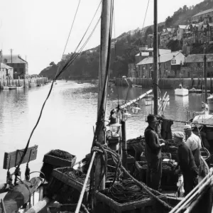 Looe Quay, Cornwall, August 1936