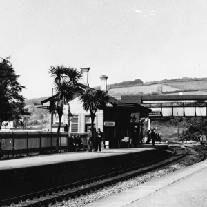 Lostwithiel Station, Cornwall, May 1935
