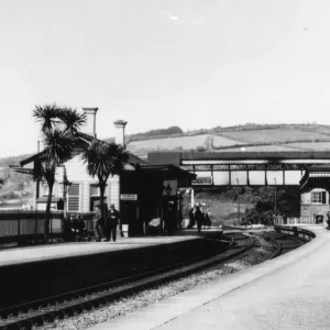 Lostwithiel Station, Cornwall, May 1935