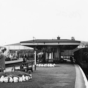 Lostwithiel Station, Cornwall, September 1956