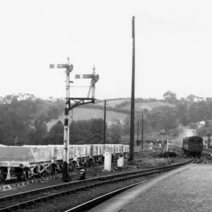 Lostwithiel Station, Cornwall, September 1956