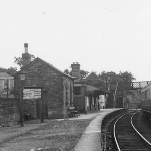 Lydney Town Station, Gloucestershire, c. 1950s