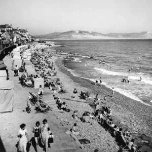 Lyme Regis, August 1936 Lyme Regis, August 1936
