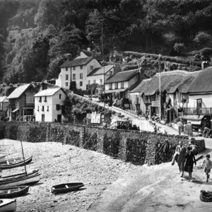 Lynmouth, Devon, September 1934