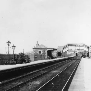 Cornwall Stations Framed Print Collection: Marazion Station