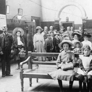 Medical Fund Dispensary Waiting Room, c1910