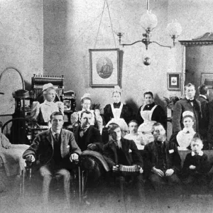 Medical Fund Hospital Staff and Patients, c1880