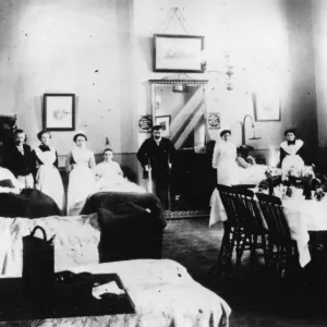 Medical Fund Hospital staff and patients, c1890