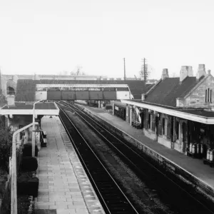 Wiltshire Stations Photographic Print Collection: Melksham Station