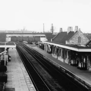Melksham Station, c. 1950s Melksham Station, c. 1950s