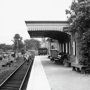 Montacute Station, Somerset, 1962