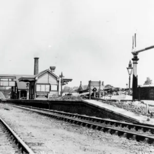 Moreton-in-Marsh Station, Gloucestershire, c. 1910