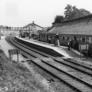 Newnham on Severn Station, Gloucestershire, c. 1905