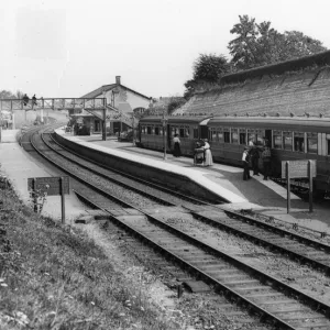 Newnham on Severn Station, Gloucestershire, c. 1905