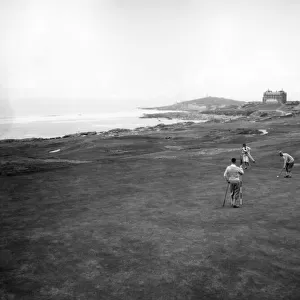 Newquay Golf Course & Pentire Beach, Cornwall, c. 1927