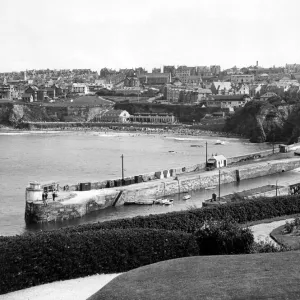 Newquay Harbour, Cornwall, 1933