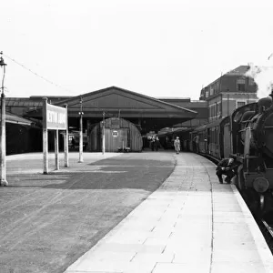 Newton Abbot Station, Devon, 1945