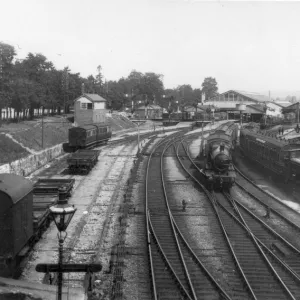 Newton Abbot Station, Devon, c. 1920s