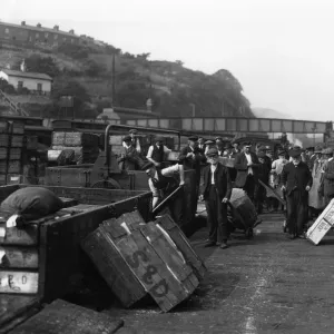 Neyland Fish Platform, Pembrokeshire, c. 1910