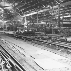 No. 24F shop, Swindon Works, undergoing war time alterations in 1941