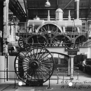 North Star in A Shop, Swindon Works, 1953 North Star in A Shop, Swindon Works, 1953
