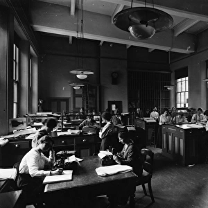 Office Staff at Paddington Station, c. 1920s