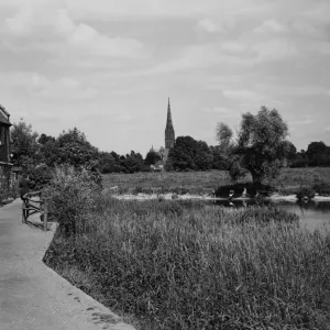 Old Mill House, Salisbury, June 1947